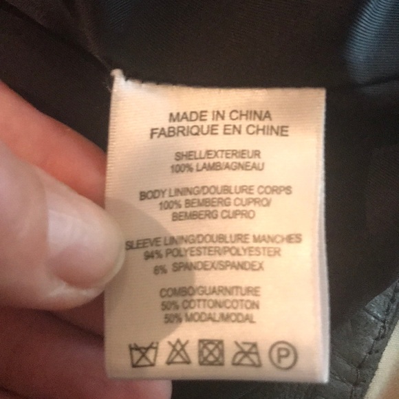 Helmet Lang leather / suede/ cotton jacket - Picture 9 of 10